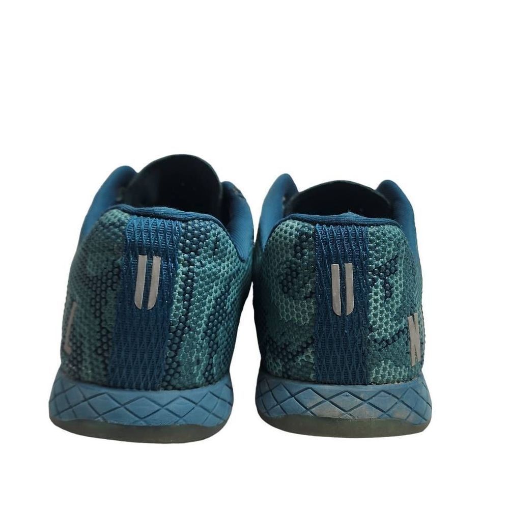 NOBULL Floral Trainers Unisex Sneakers Women's Size 8.5 Men's Size 7 Blue Green - Picture 9 of 12